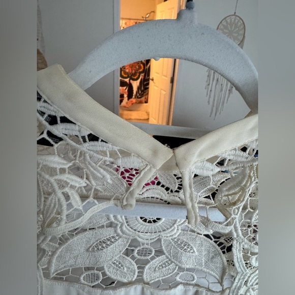 Express Long Sleeve Sheer Top - Picture 3 of 7